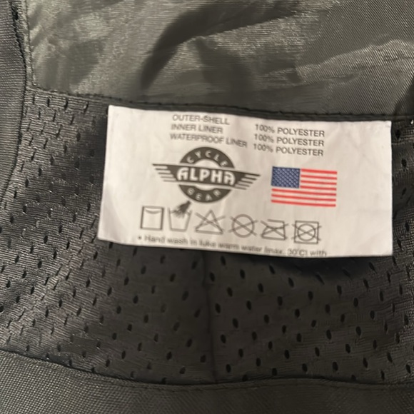 Alpha cycle gear motorcycle jacket - Picture 6 of 10